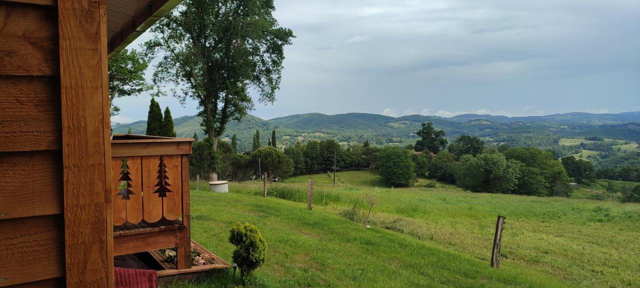 Domaine Le Lanis "Cabane De Pauline" Saint-Girons  Extérieur photo