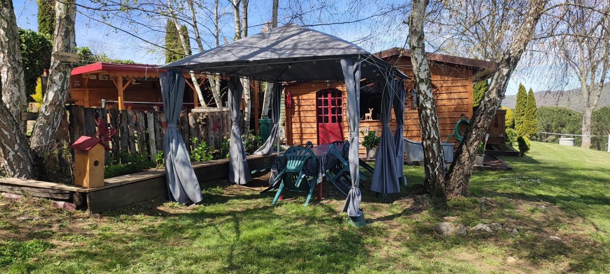Domaine Le Lanis "Cabane De Pauline" Saint-Girons  Extérieur photo