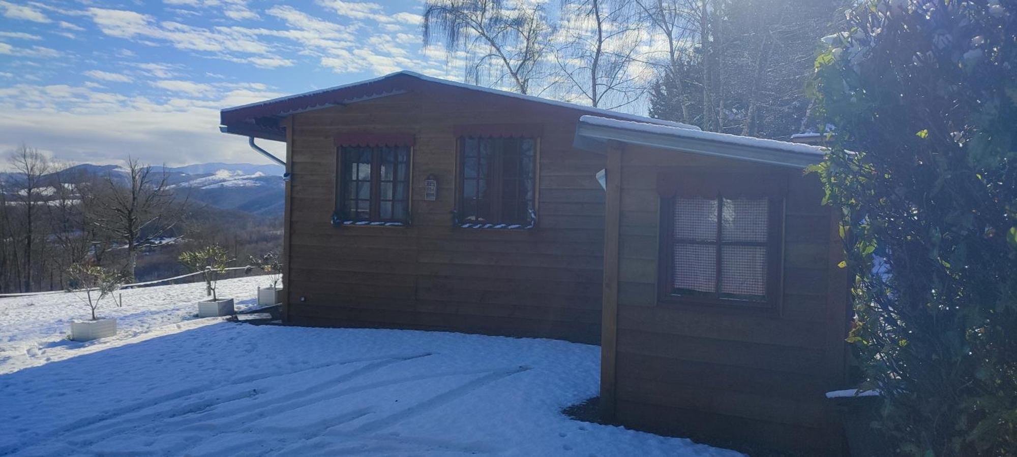 Domaine Le Lanis "Cabane De Pauline" Saint-Girons  Extérieur photo